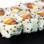 California salmón queso