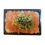 Chirashi tartar de salmon